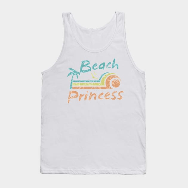 Beach Princess Tank Top by Calculated